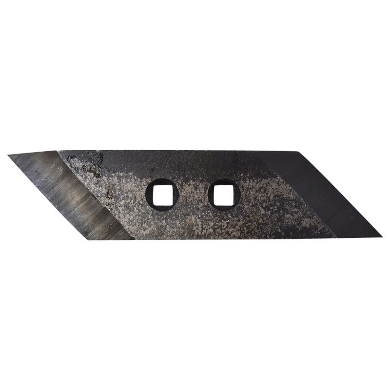 Vomere sinistro 20x6,5 cm per assolcatore BY39, interasse fori 40 mm