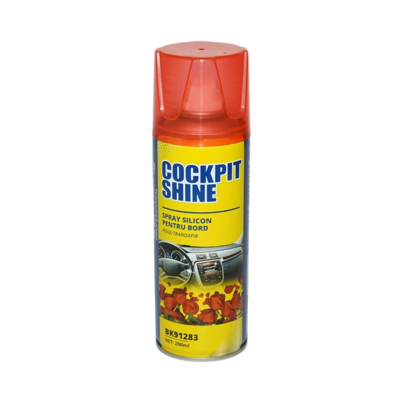 Spray antistatico al silicone per cruscotti, profumazione alla rosa, 200 ml Breckner Germany