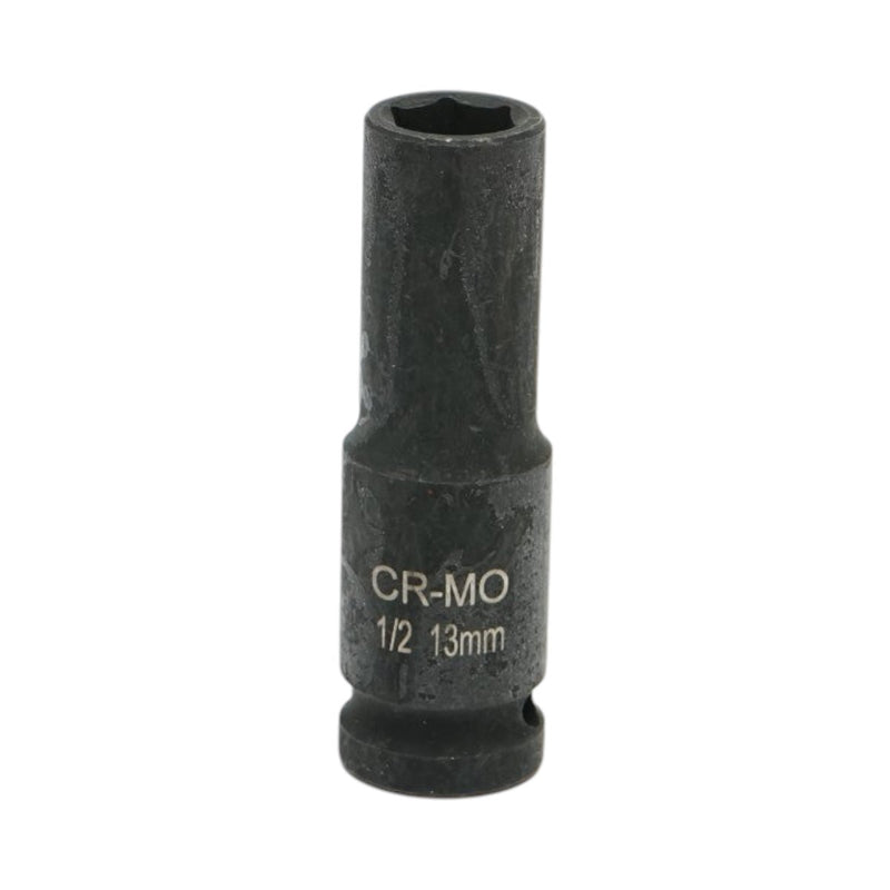 Bussola a impatto lunga da 13 mm, lunghezza 78 mm, attacco quadro da 1/2", acciaio al cromo-molibdeno (Cr-Mo) Breckner Germany