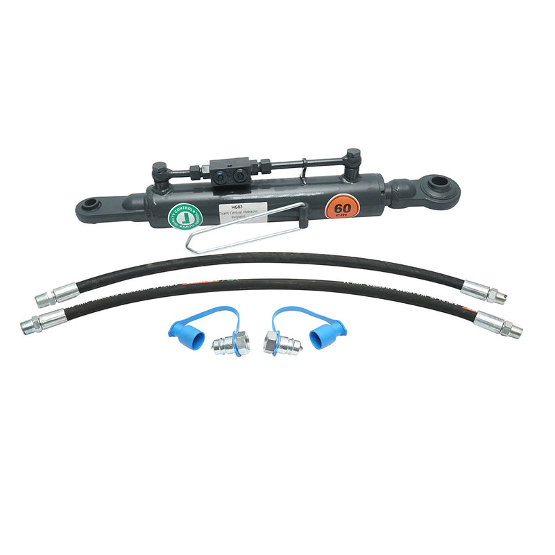 Terzo punto idraulico – Categoria 1–2 Lunghezza chiuso: 600 mm  Corsa utile: 280 mm