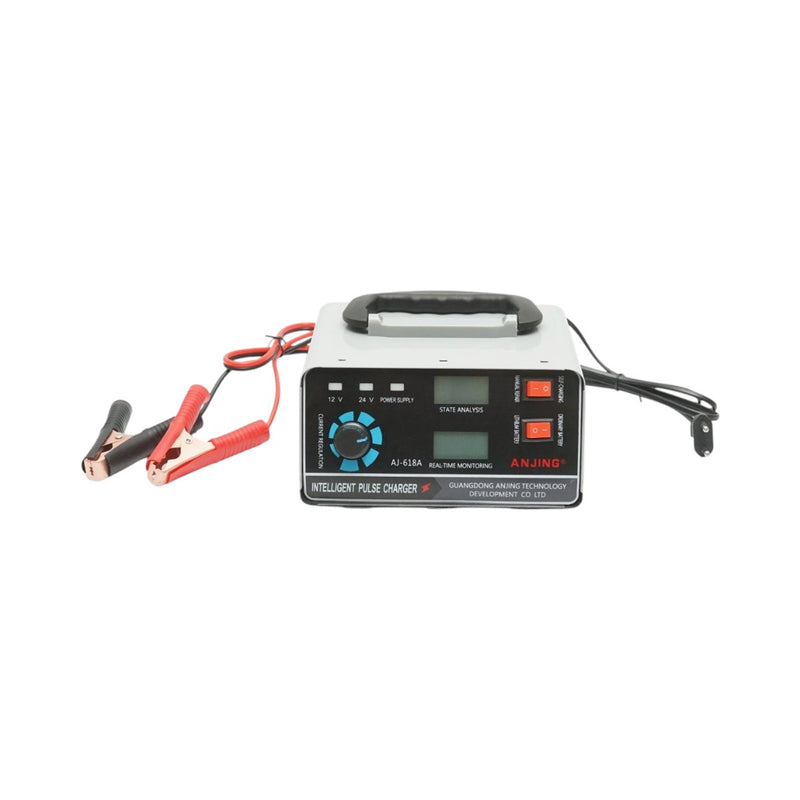 Caricabatterie digitale intelligente (12V/24V, 400W, 30A) per batterie agli ioni di litio, piombo-acido, AGM, WET e SLA; dotato di funzione di riparazione intelligente e molteplici sistemi di protezione.