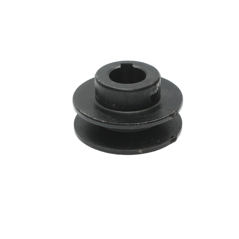 Puleggia a gola singola 56x30 mm per albero da 24 mm con chiavetta