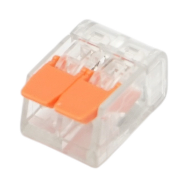 Connettore rapido per cavi elettrici 2 poli, 0,14-4 mm², 32 A, 450 V Longroad