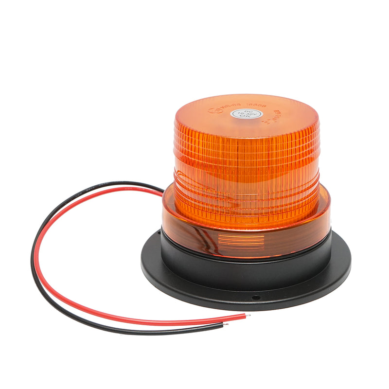 Lampeggiante a LED 10-30V a 3 funzioni, fissaggio a 3 viti, IP65