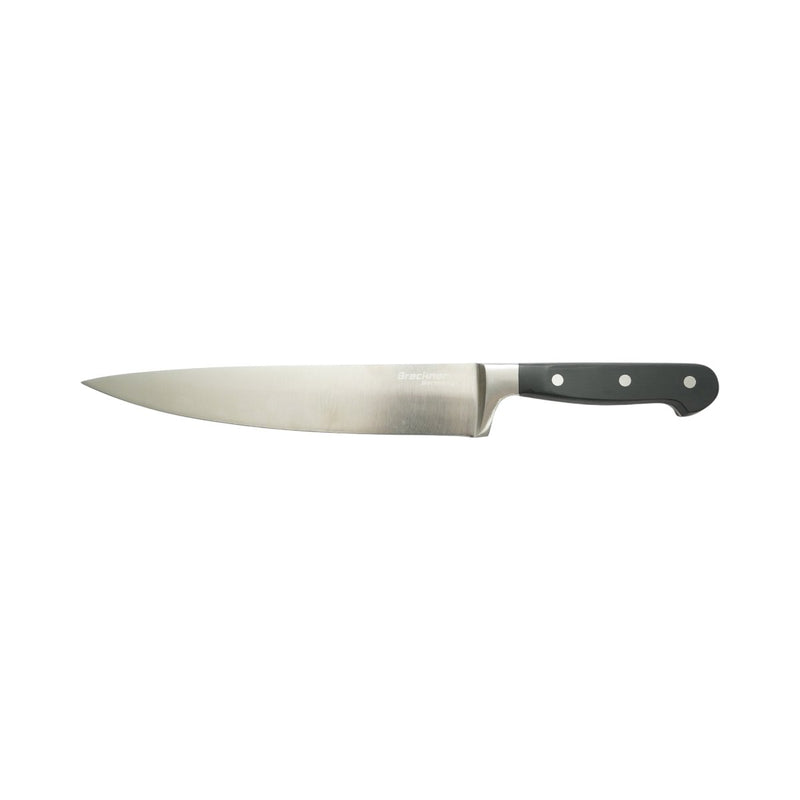 Coltello da chef professionale da 25 cm, lama in acciaio 5Cr15MoV, manico in ABS nero Breckner Germany