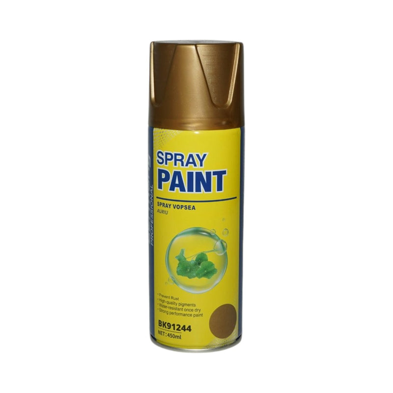 Vernice spray dorata a base d'acqua, 450 ml Breckner Germany