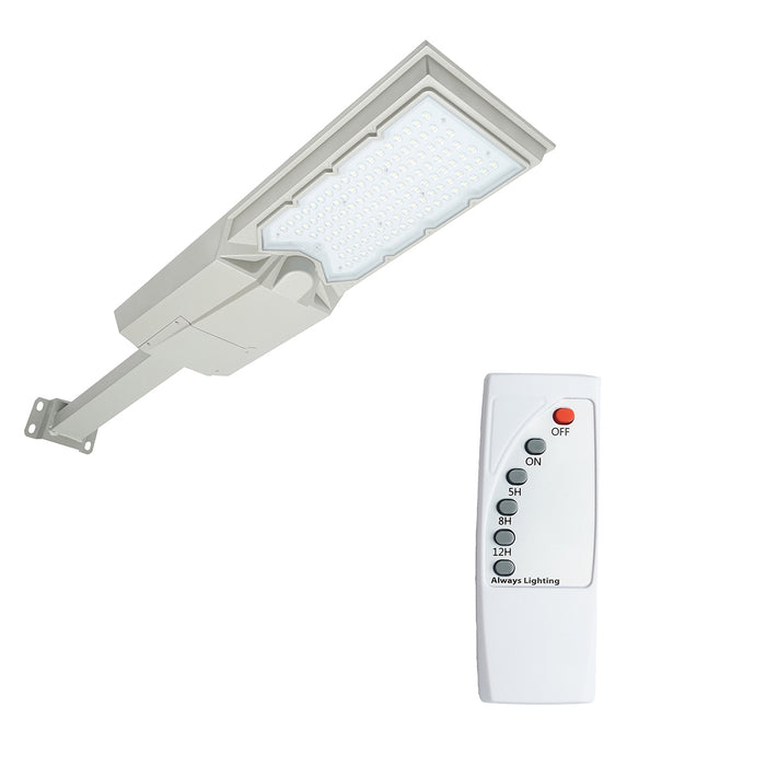 Lampada solare illuminazione stradale a LED 1000W, 6500K, IP65 con pannello solare e telecomando