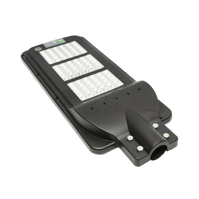 Lampada solare illuminazione stradale a LED 70W, 6500K, IP65 con pannello solare, sensore di movimento