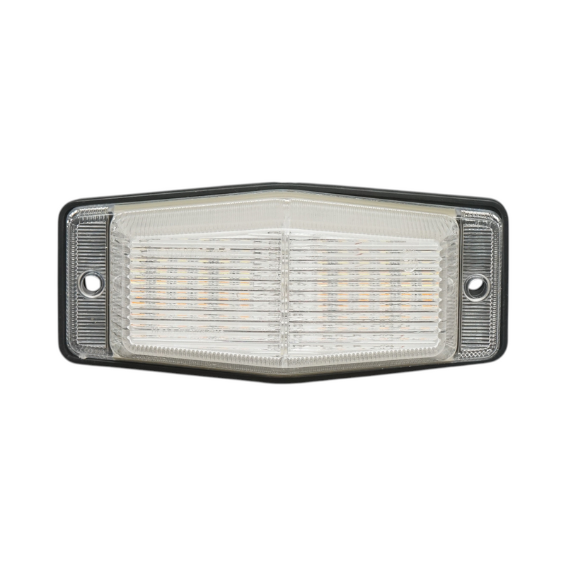 Luce di ingombro anteriore a LED bianchi (24V), 24 LED, 135x60x40 mm Breckner Germany
