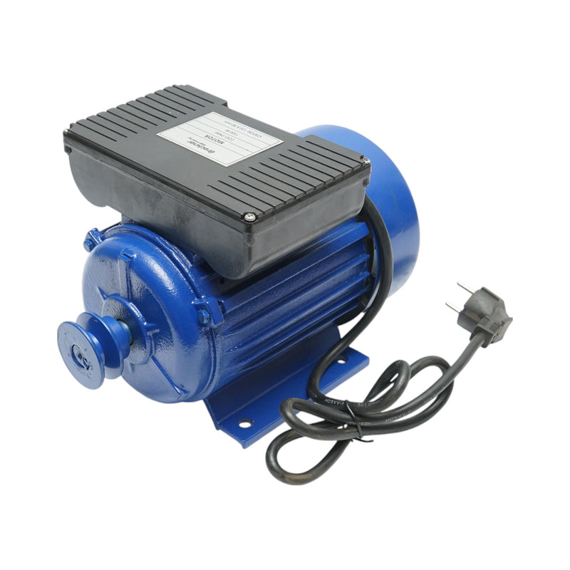 Motore elettrico monofase 1,5KW, 220V con protezione termica, statore 120x90mm Breckner Germany