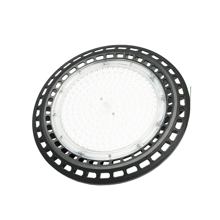 Plafoniera LED per capannone/magazzino 150W UFO temperatura colore 6500K protezione IP 65 220V