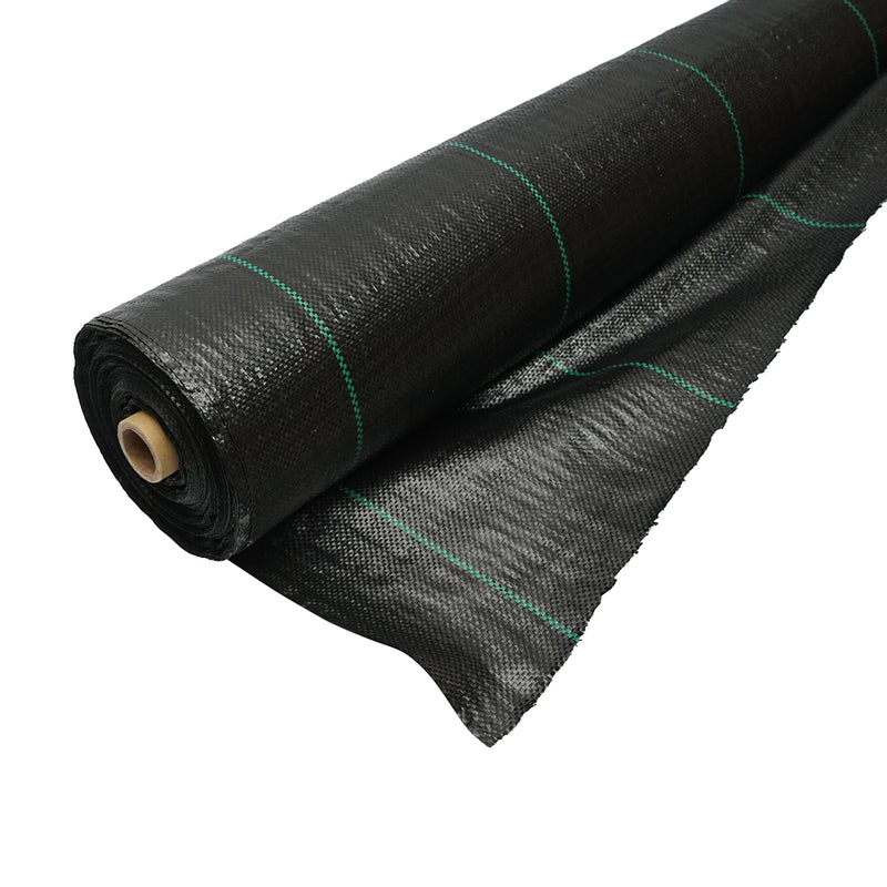 Telo pacciamante/antierbacce nero permeabile, 2x100 m, 100 g/m² Breckner Germany