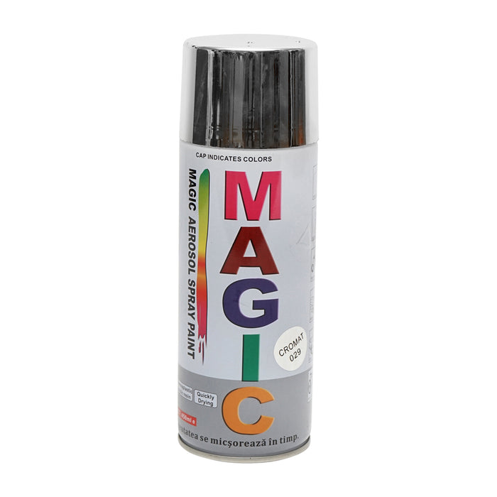 Spray vernice Magic cromato metallizzato 029, 450 ml