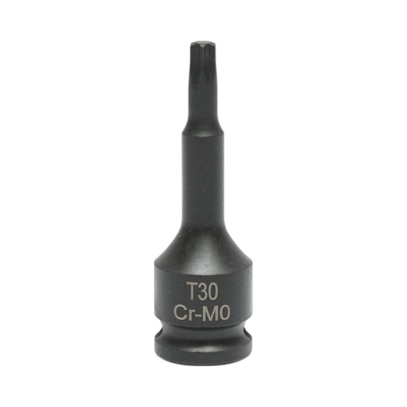 Chiave a bussola a impatto Torx T30, 60 mm, quadrata 3/8 Cr-Mo