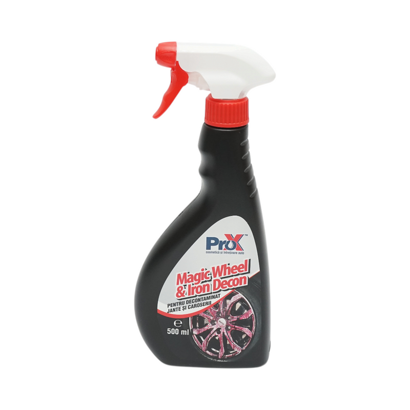 Soluzione professionale per la decontaminazione di cerchi e carrozzeria – Magic Wheel & Iron Decon Pro-X 500 ml
