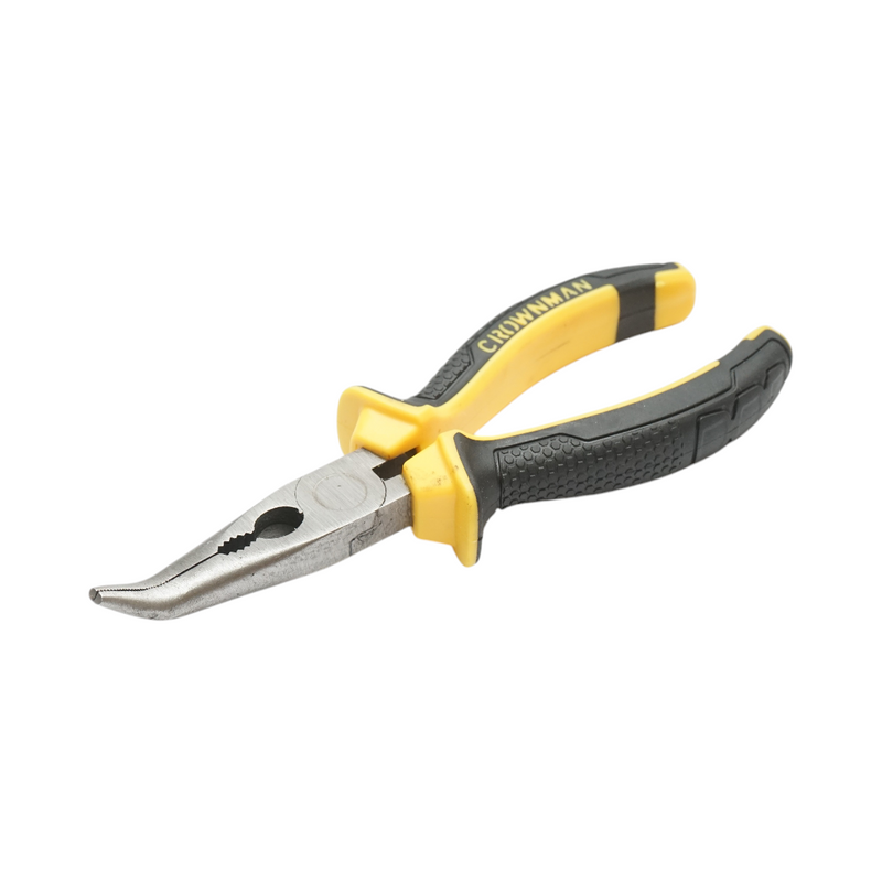 Pinza universale professionale a becchi piegati da 165 mm (Cr-V) – Crownman