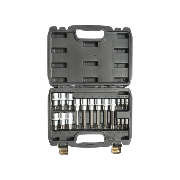 Kit punte torx professionali 18 pezzi Breckner Germany