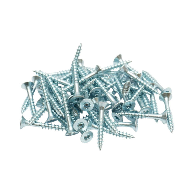 Vite autofilettante per legno 4,5x30 mm, testa svasata Torx TX20, acciaio zincato, 500 pz/scatola