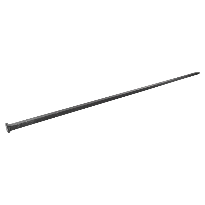 Asse quadrato lungo M27, lunghezza 220 cm, sezione quadrata da 29 mm