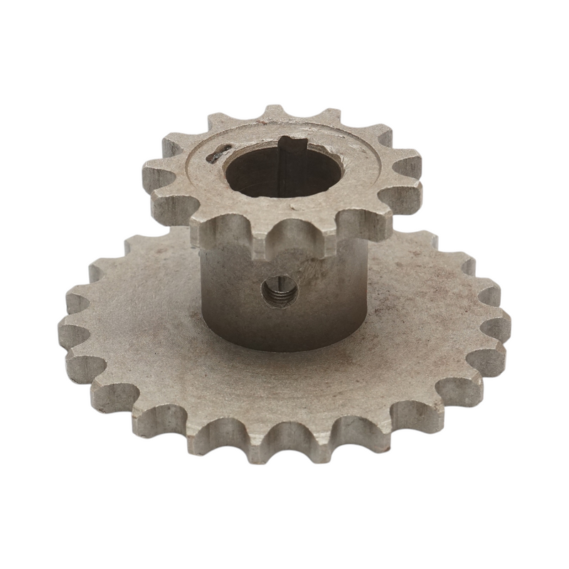 Pignone doppio per mietitrebbia New Holland, 30 mm, Z=13/23, codice OEM 80378353, 378353