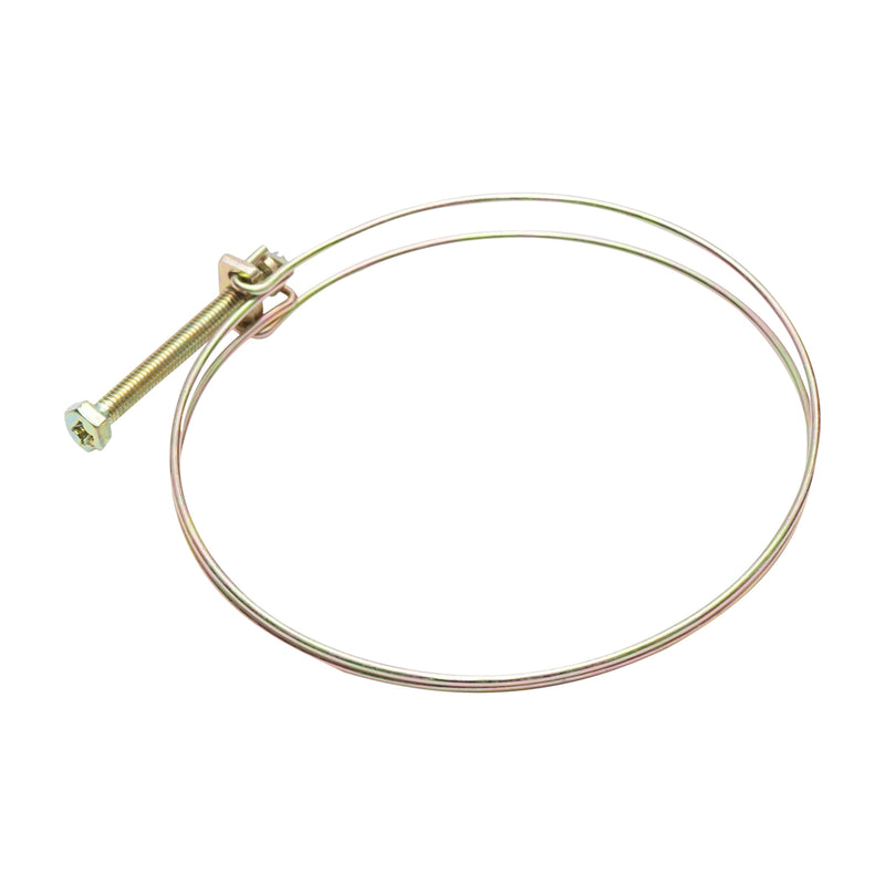 Fascetta stringicavo 113-120mm con vite M8x80mm per tubo flessibile Breckner Germany