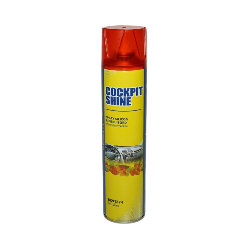 Spray antistatico al silicone per cruscotti, profumazione fragola, 650 ml Breckner Germany