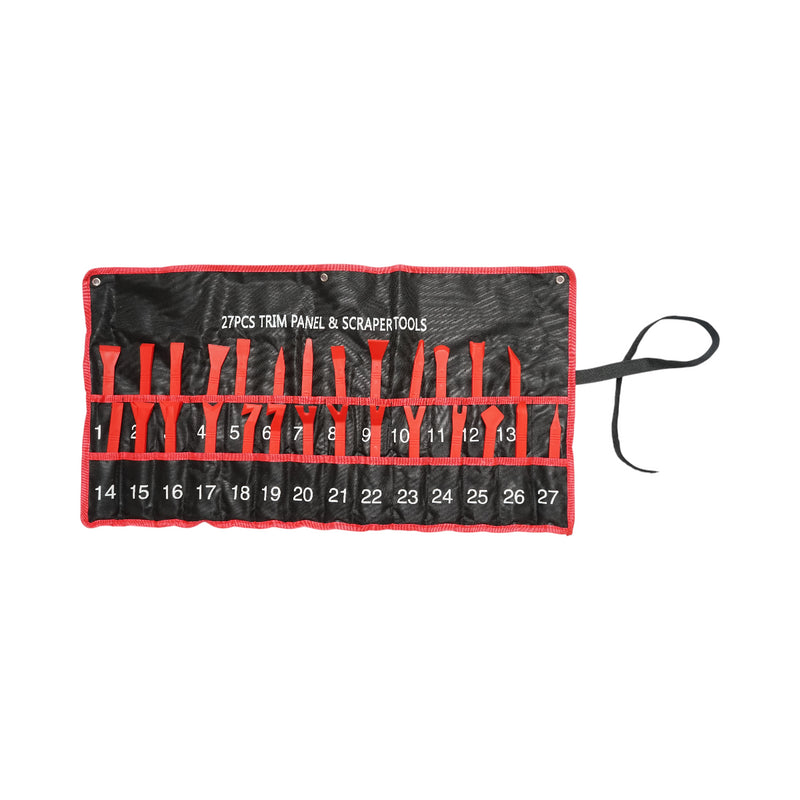 Kit di attrezzi per la rimozione di clip, ornamenti e accessori per auto 27 pezzi Breckner Germany