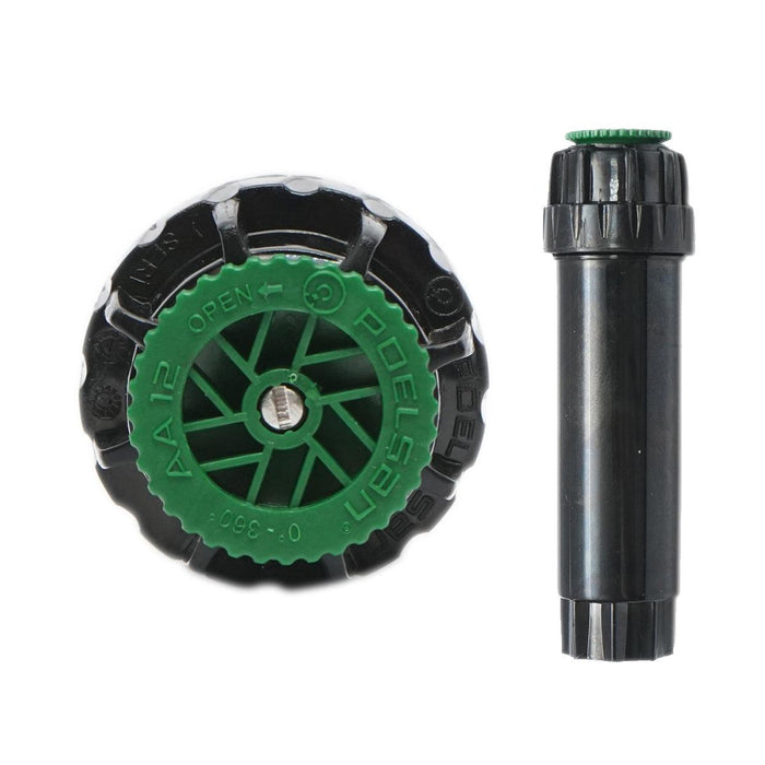 Irrigatore a spruzzo con ugello da 10 cm, 1/2" filettatura interna per sistemi di irrigazione, raggio 4,1 m Irrigatore Statico