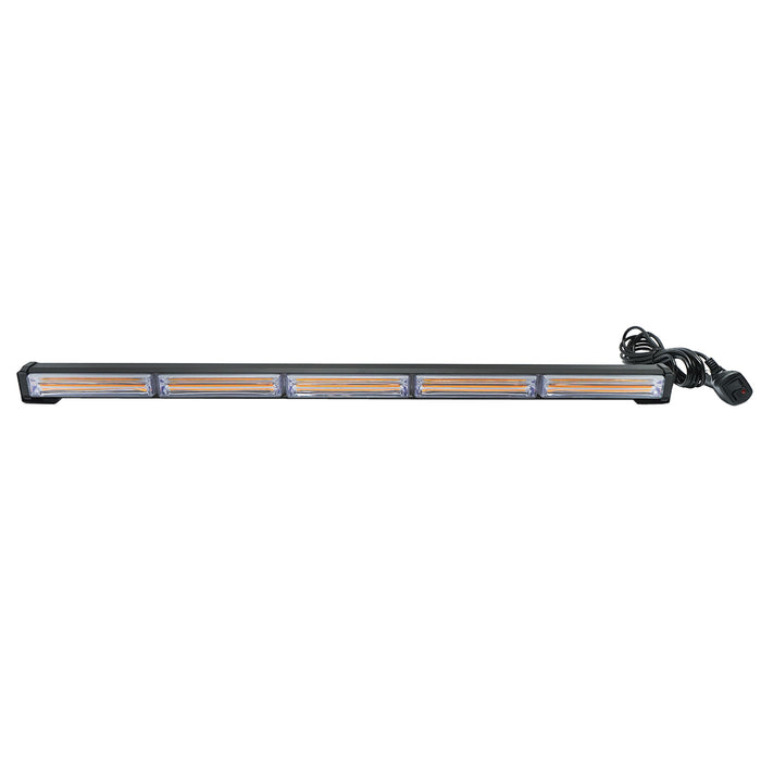 Proiettore stroboscopico giallo con 5 moduli LED, 12–24V Breckner Germany