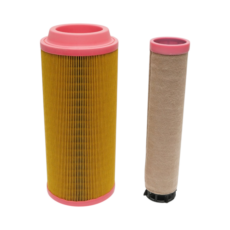 Filtro aria interno/esterno per Massey Ferguson, 84x149x360 mm, codice OEM 3901464M1