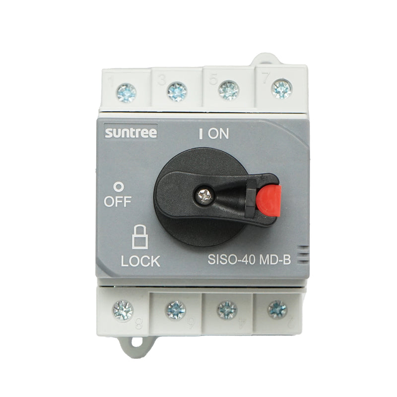 Interruttore di carico, interruttore on/off per impianti fotovoltaici 4P, 32A, 1500kV Suntree