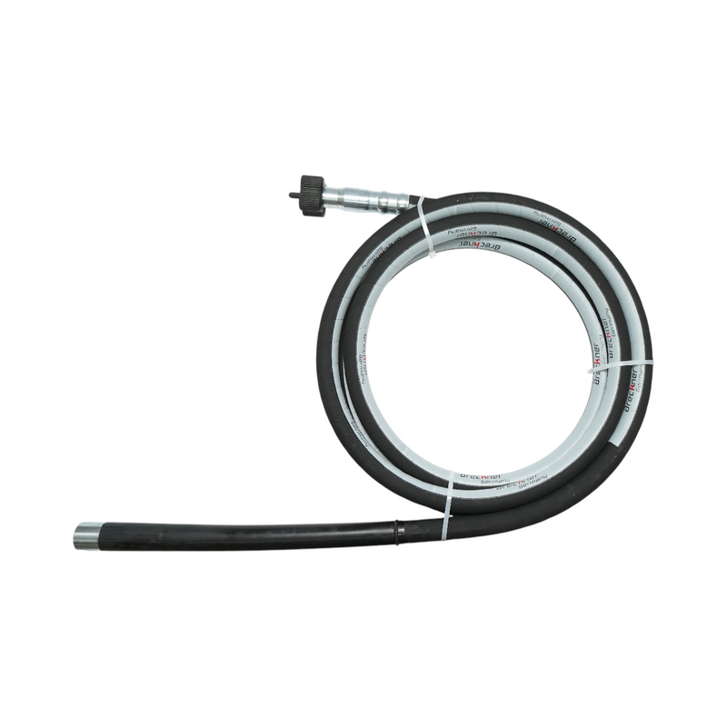 Albero flessibile per vibratore per calcestruzzo (5 m) per testina da 38/48 mm Breckner Germany
