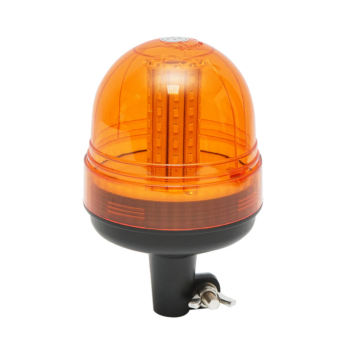 Lampeggiante LED 12–24V per montaggio su piede con 3 funzioni, IP65