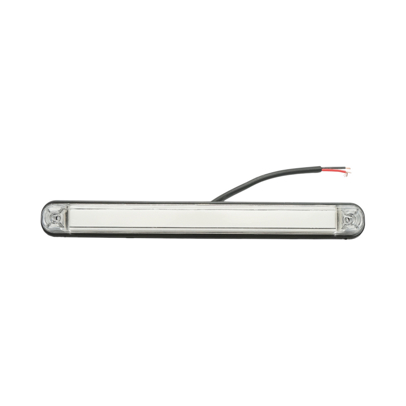 Luce di ingombro laterale LED NEON 12-24V bianca slim 235x26,5x21 mm Breckner Germany
