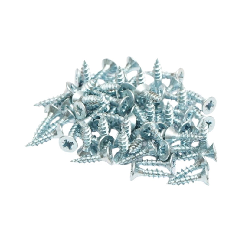 Vite autofilettante per legno 4x17 mm, testa svasata PZ2, acciaio zincato, 1000 pz/scatola