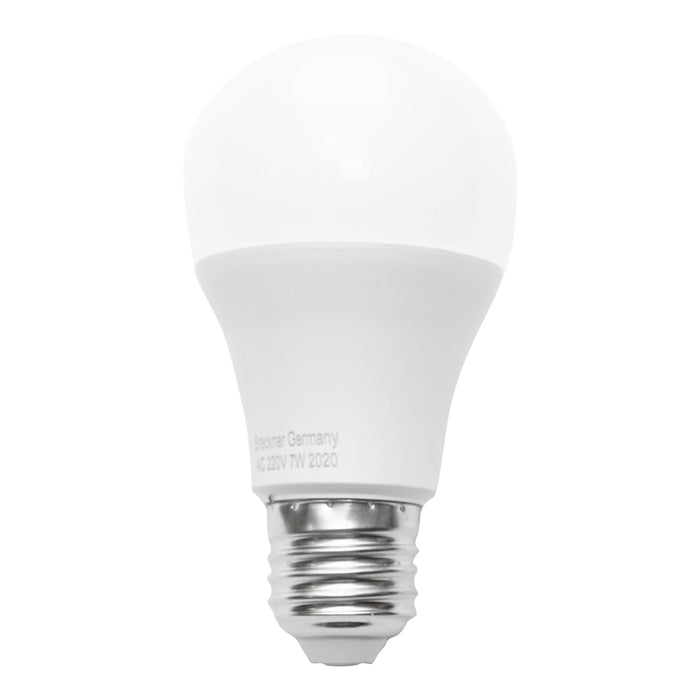 Lampadina LED E27 7W 220V 630 lumen in plastica