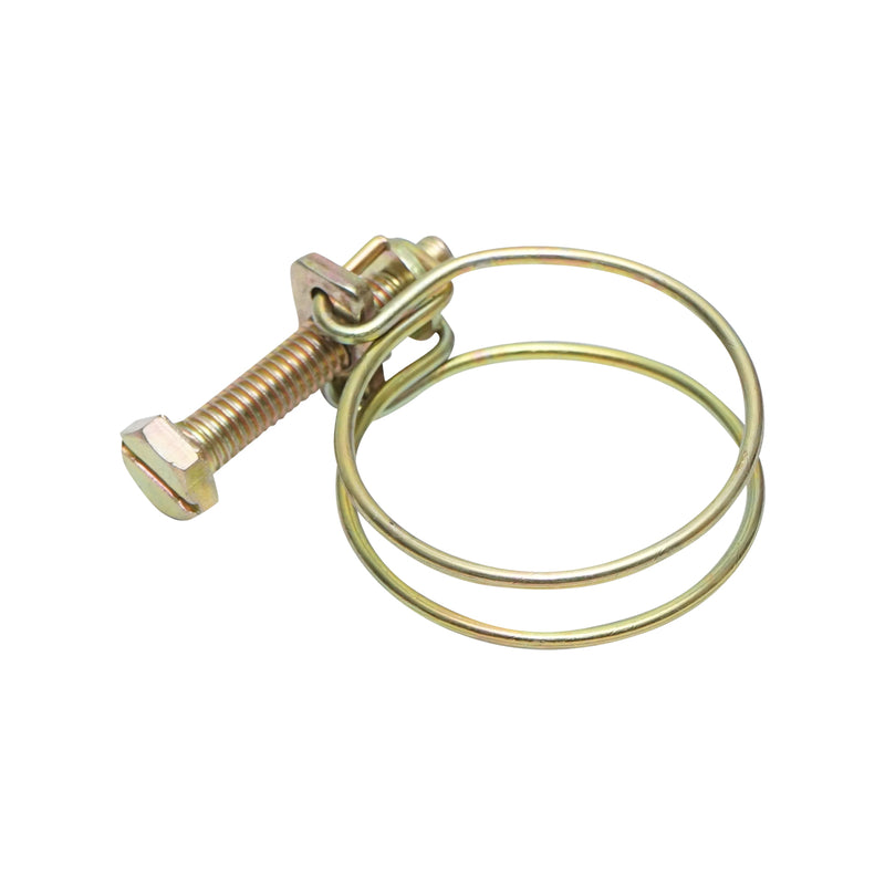 Fascetta stringitubo in filo metallico da 31-36 mm con vite M6x40 mm Breckner Germany
