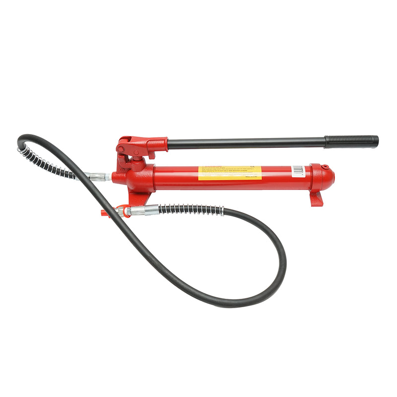 Pressa idraulica manuale per lavori di lattoneria, carico massimo 10 tonnellate