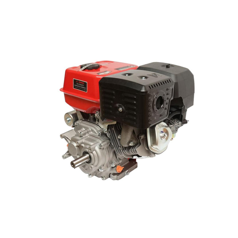 Motore a Scoppio 13 CV, Motore a Benzina 4 Tempi 389cc con Albero cilindrico scanalato Ø 25 mm e, Avviamento Elettrico e Avviamento Strappo Breckner Germany