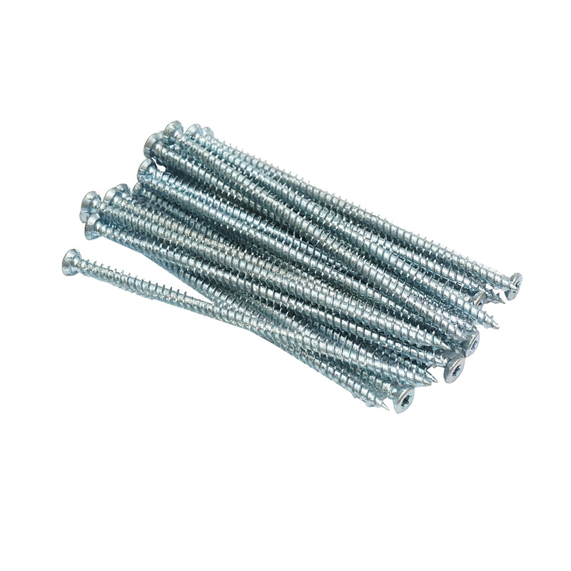 Vite di fissaggio per serramenti 7,5x92 mm, Torx TX30, acciaio zincato, 100 pz/scatola
