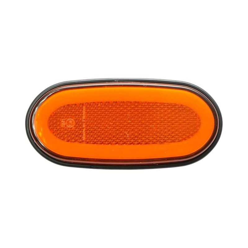 Luce di ingombro laterale ovale a LED effetto neon, 12V-24V, ambra, 21 LED, 110x50x13 mm Breckner Germany