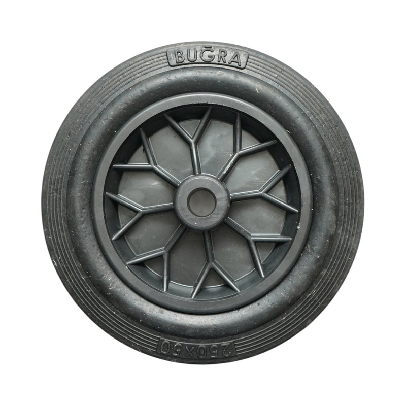 Ruota grande (250x50 mm) per mungitrice per bovini Breckner Germany