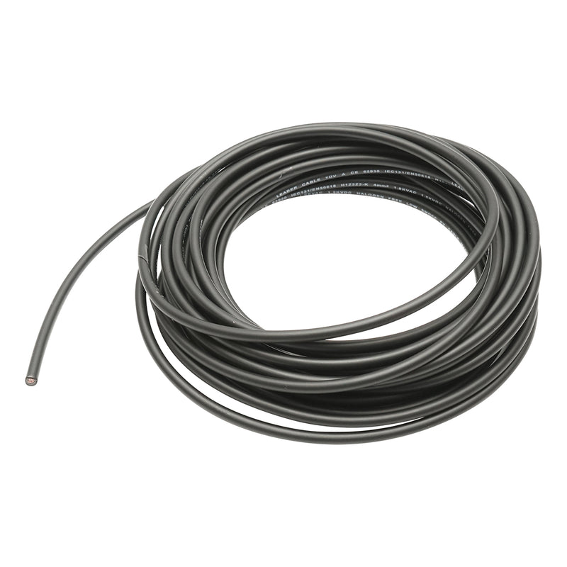 Cavo per pannelli solari Leader H1Z2Z2-K, 4 mm x 10 m, nero, 1,5 kV