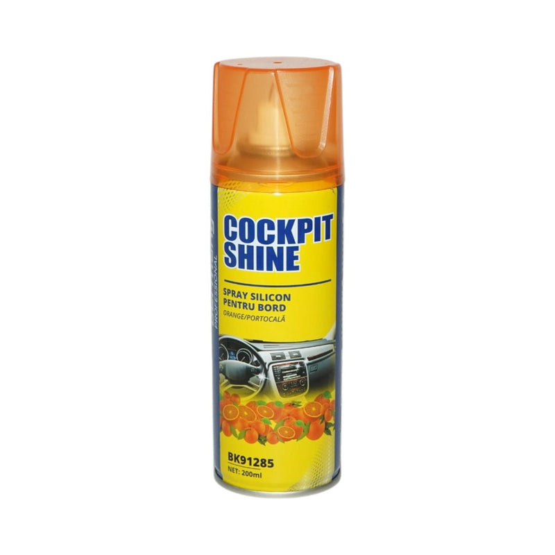 Spray antistatico al silicone per cruscotti, profumazione all'arancia, 200 ml Breckner Germany