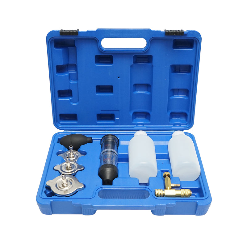 Kit tester CO₂ per liquido di raffreddamento – rilevamento gas di scarico e guarnizione della testata Breckner Germany