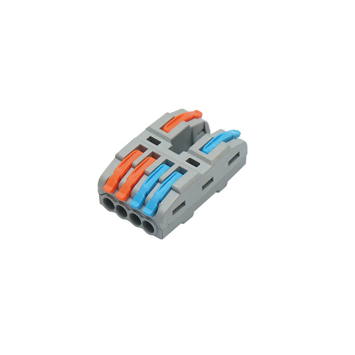 Connettore rapido per cavo 32A 450V, 6 poli 0,08-4mm Leader