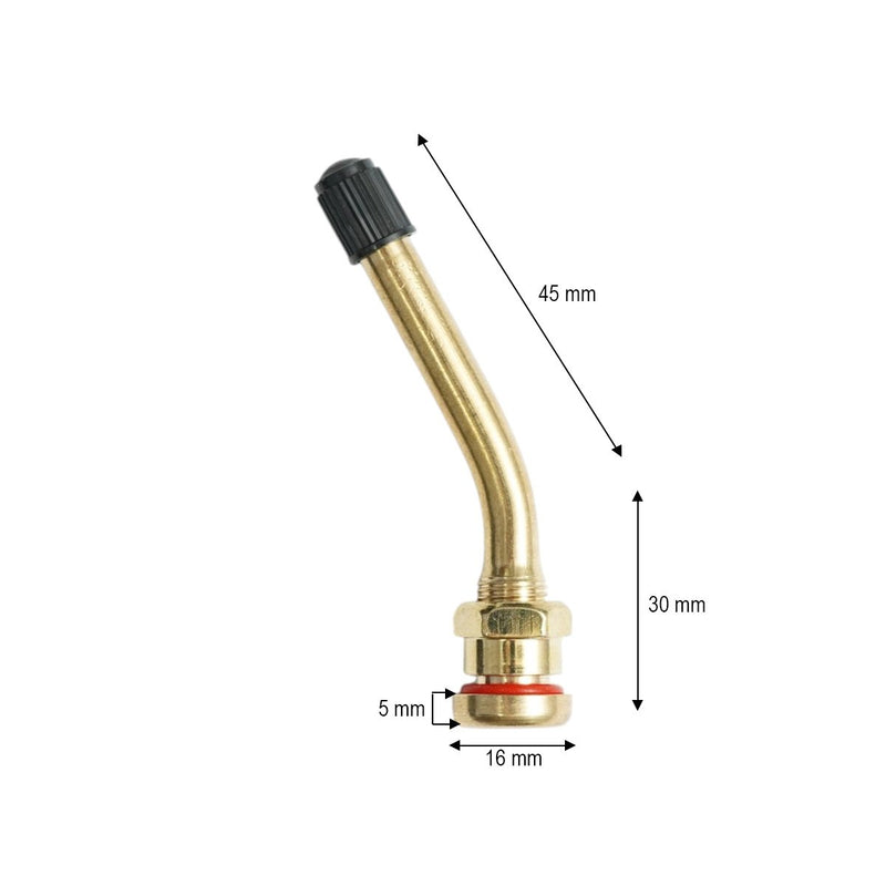 Valvola da 75 mm per ruote tubeless di autocarri V3-20-7