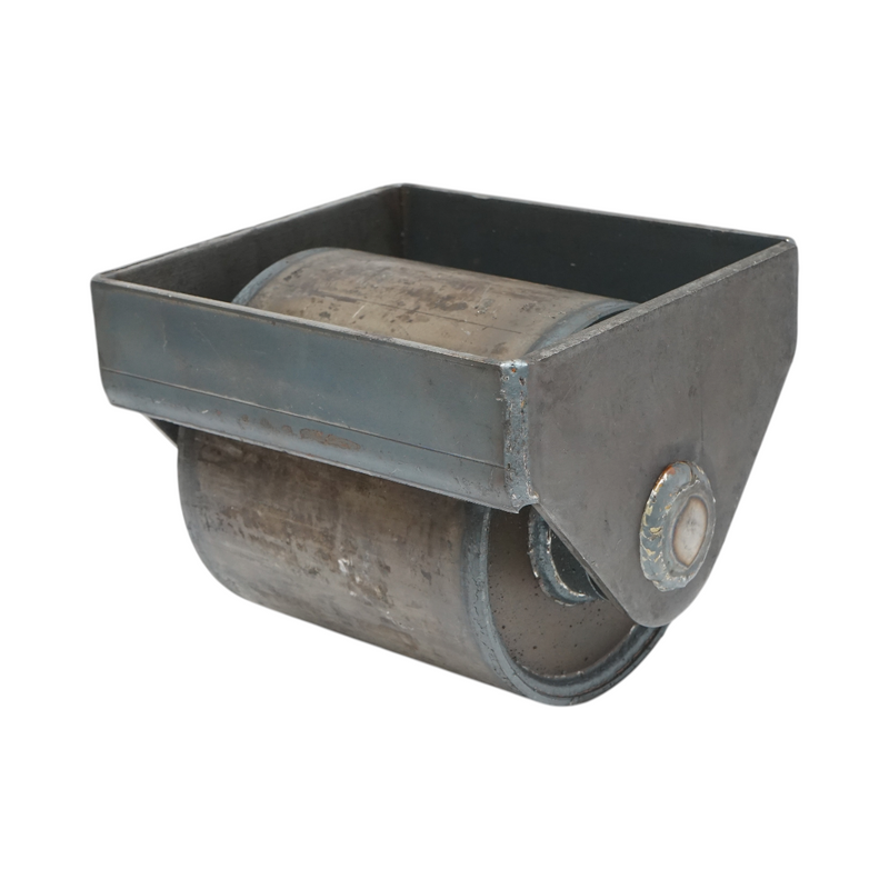 Rullo per container scarrabili, 160x160 mm, supporto da saldare, acciaio grezzo