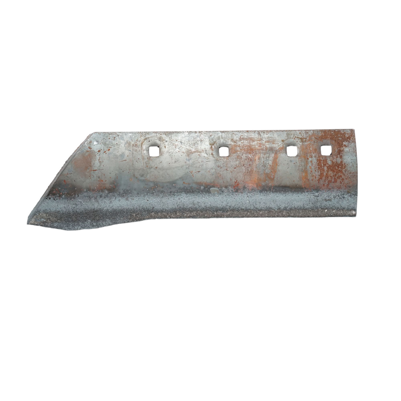 Vomere temprato PP4-PP3 500x392x130 mm con quattro fori di fissaggio da 14 mm