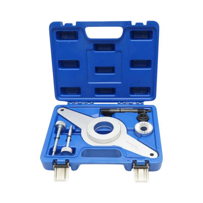 Kit attrezzo di bloccaggio per smorzatore di vibrazioni per Audi, Skoda, VW 1.8, 2.0 TSI/TFSI (EA888) Breckner Germany